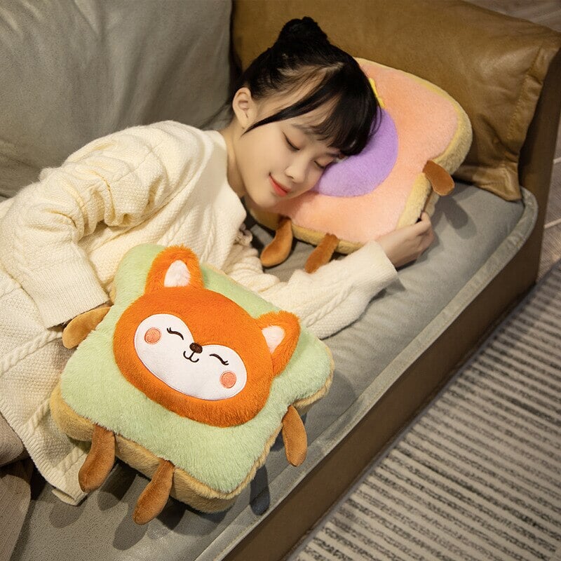 Siopsrl| Fluffy Animal Toastie Plushie Hand Warmer Collection