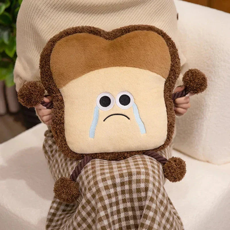 Siopsrl| Happy Toast Sad Toast Plush & Bag