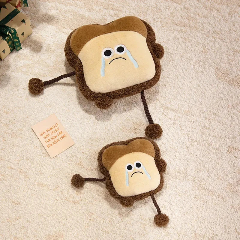 Siopsrl| Happy Toast Sad Toast Plush & Bag