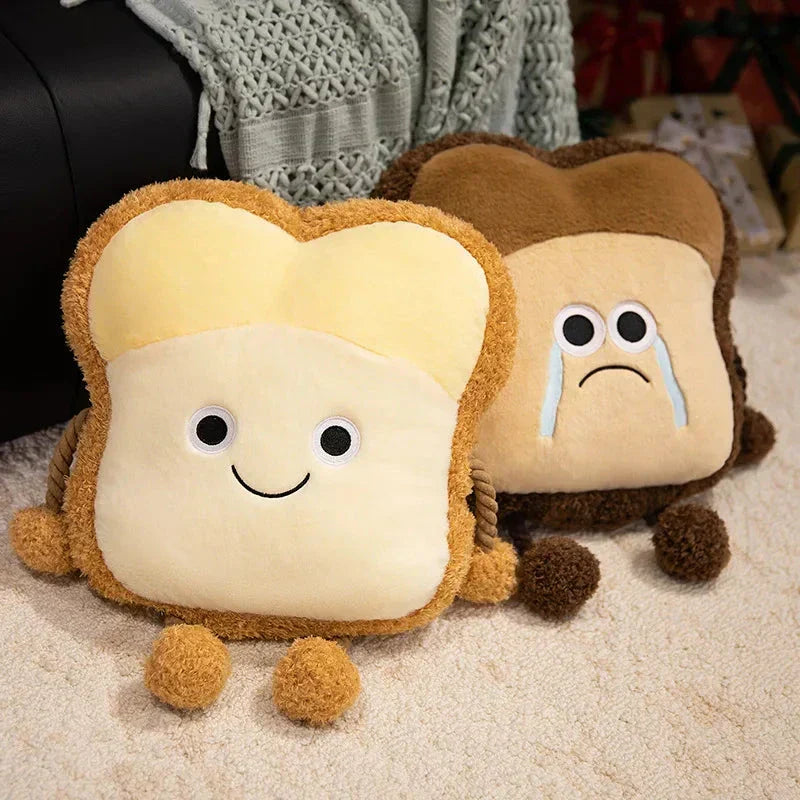 Siopsrl| Happy Toast Sad Toast Plush & Bag