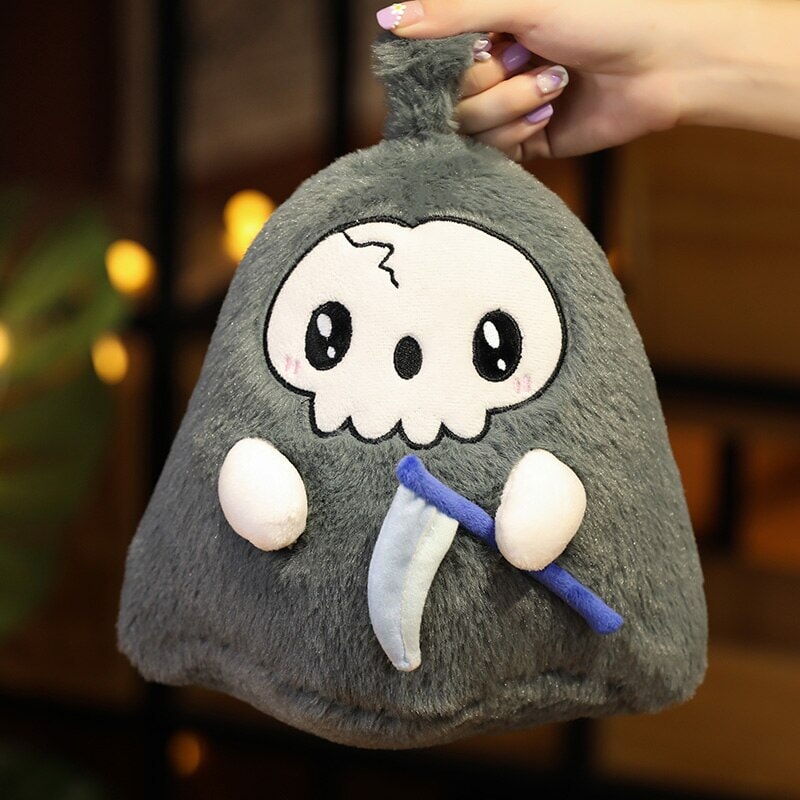 Siopsrl| Kawaii Grim Reaper & Ghost Halloween Plushies
