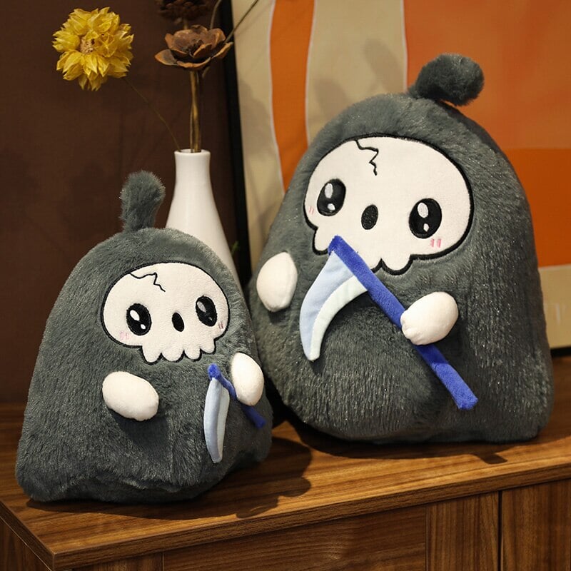 Siopsrl| Kawaii Grim Reaper & Ghost Halloween Plushies