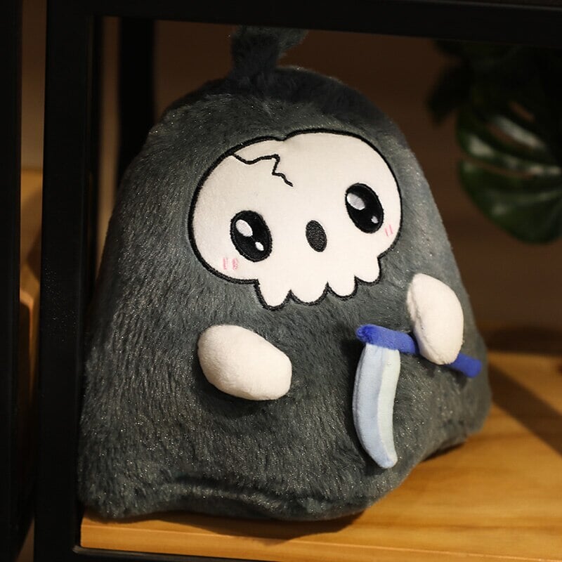 Siopsrl| Kawaii Grim Reaper & Ghost Halloween Plushies