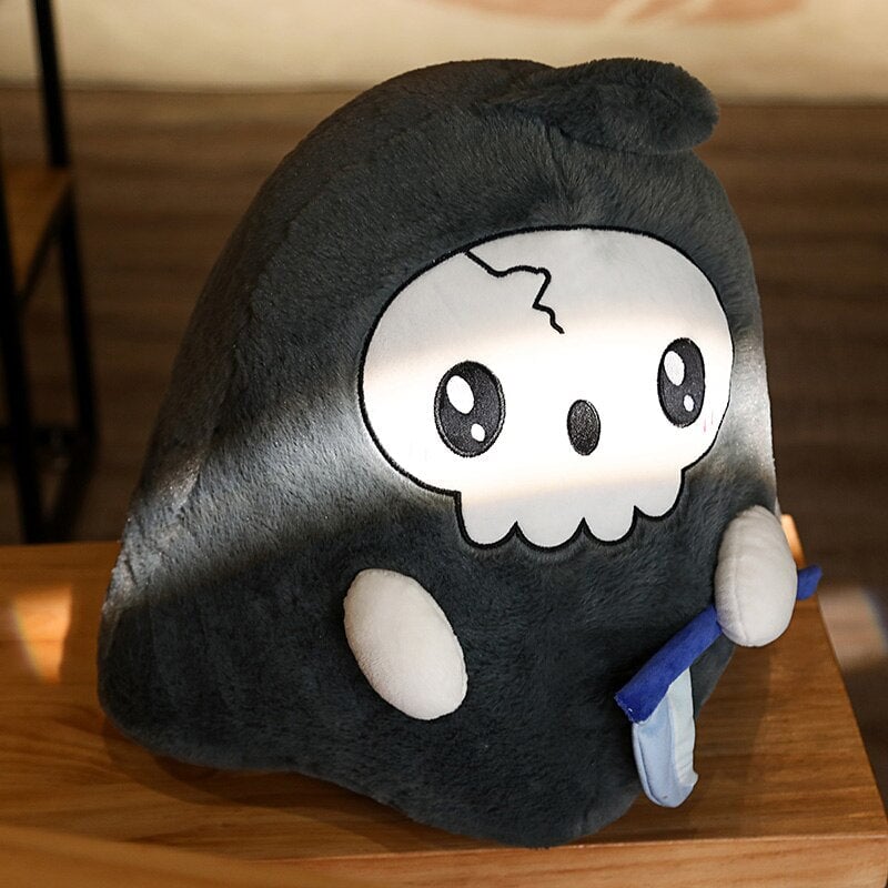 Siopsrl| Kawaii Grim Reaper & Ghost Halloween Plushies