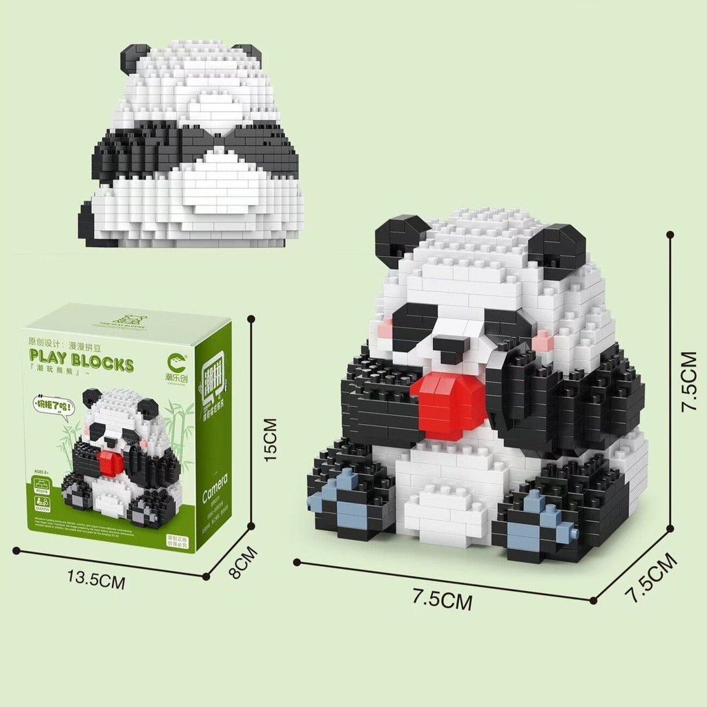 Siopsrl| Kawaii Panda 3-in-1 Nano Building Block Collection 2