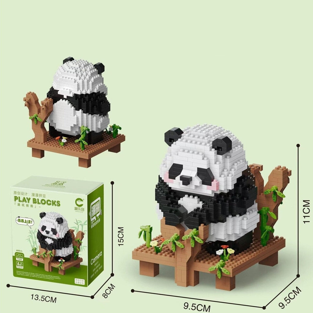 Siopsrl| Kawaii Panda 3-in-1 Nano Building Block Collection 2