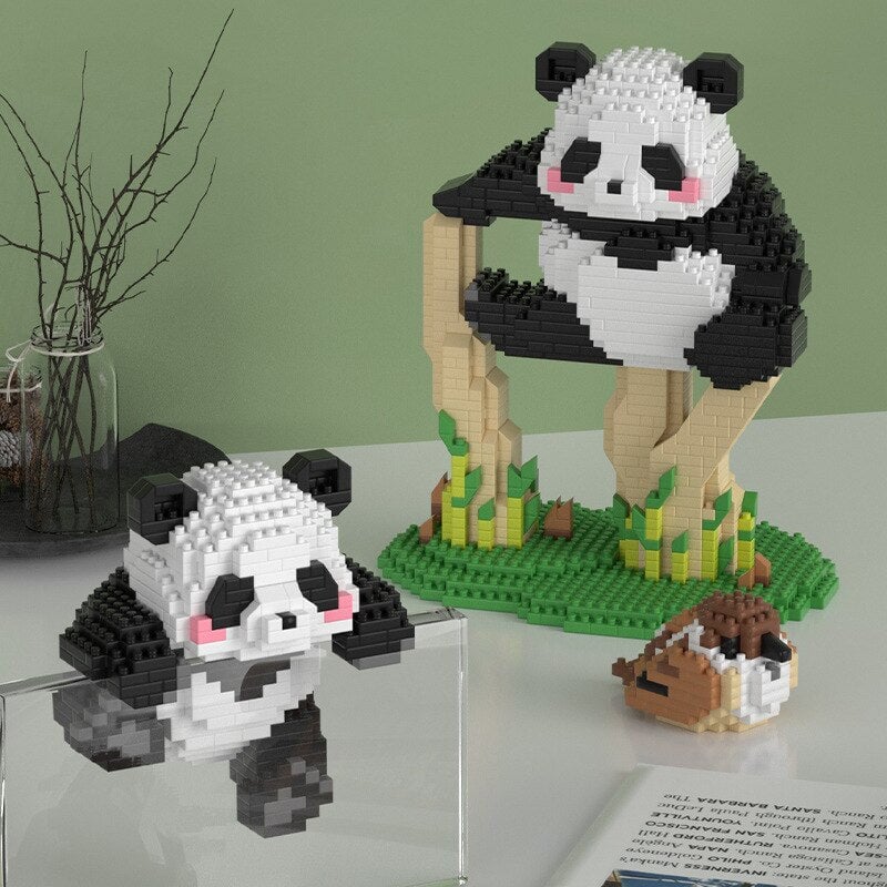 Siopsrl| Kawaii Panda 3-in-1 Nano Building Block Collection 2