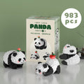 Siopsrl| Kawaii Panda 3-in-1 Nano Building Block Collection 2