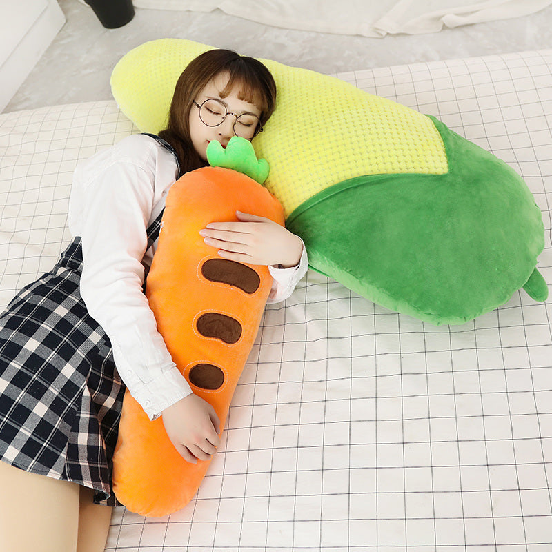 Siopsrl| Long Snuggly Vegetables Fruits Plushie Collection
