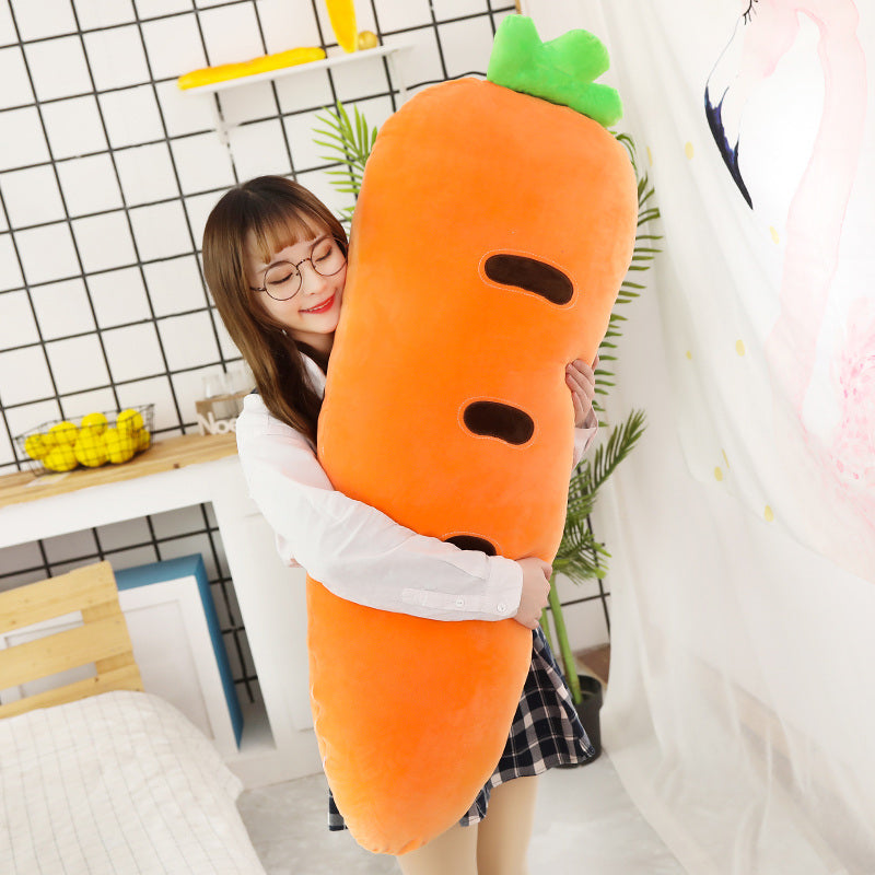 Siopsrl| Long Snuggly Vegetables Fruits Plushie Collection