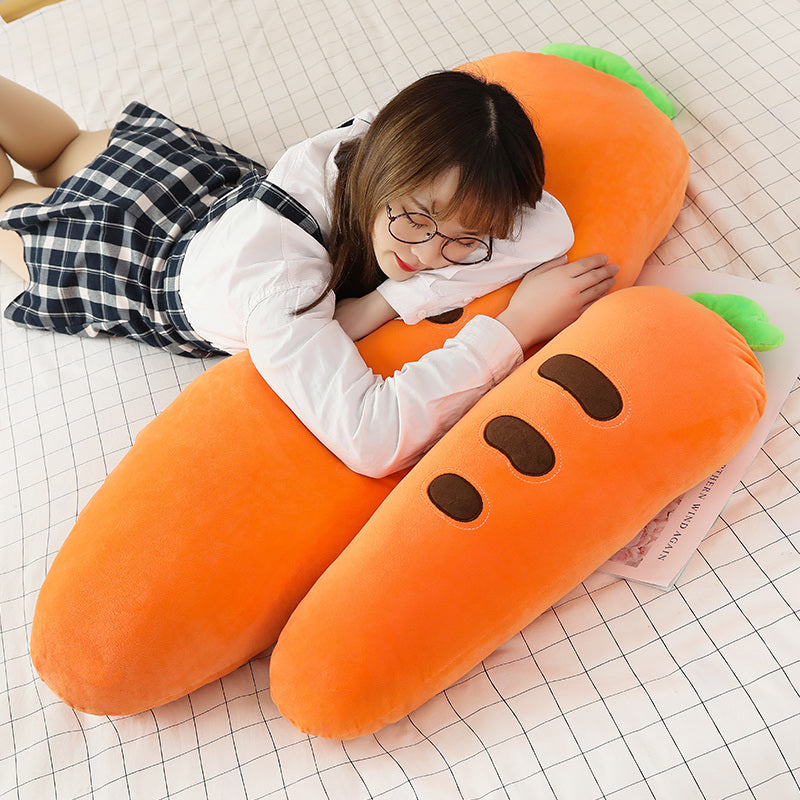 Siopsrl| Long Snuggly Vegetables Fruits Plushie Collection