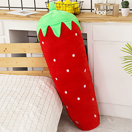 Siopsrl| Long Snuggly Vegetables Fruits Plushie Collection