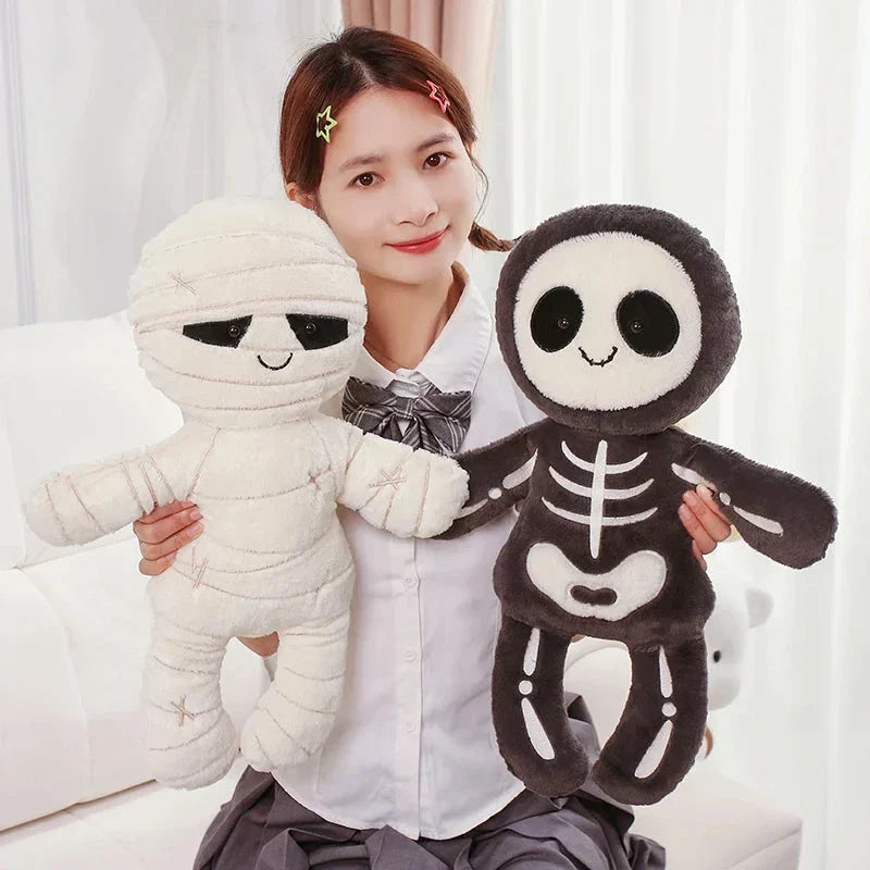 Siopsrl| Scary Skeleton and Mummy Halloween Plushies