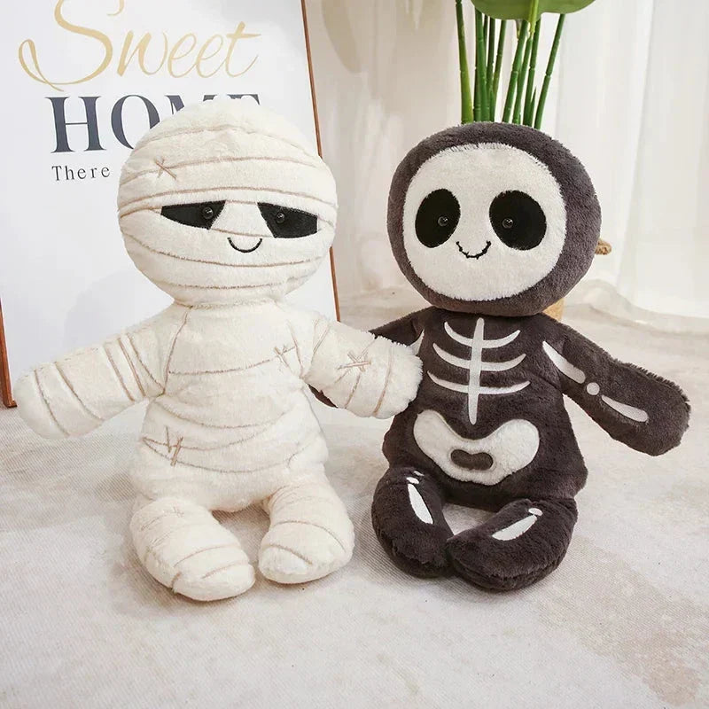 Siopsrl| Scary Skeleton and Mummy Halloween Plushies