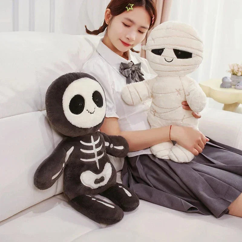Siopsrl| Scary Skeleton and Mummy Halloween Plushies
