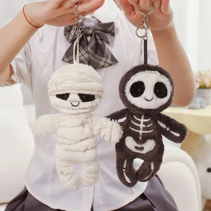 Siopsrl| Scary Skeleton and Mummy Halloween Plushies