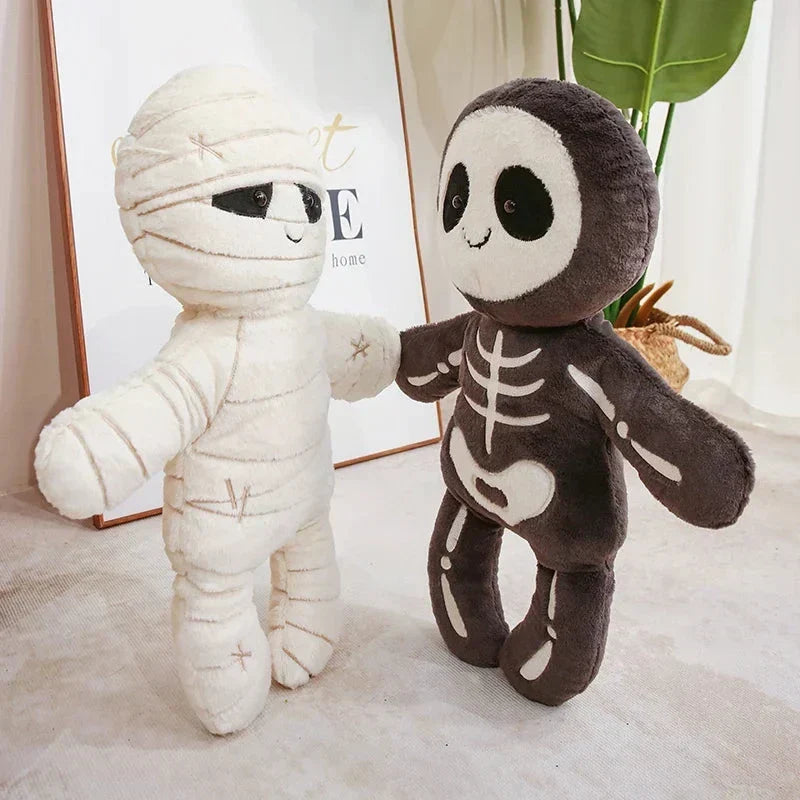 Siopsrl| Scary Skeleton and Mummy Halloween Plushies