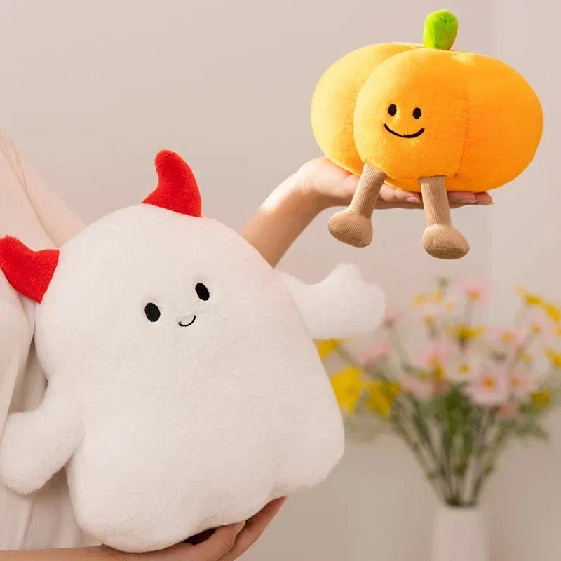 Siopsrl| Smiling Halloween Pumpkin Ghost Plush