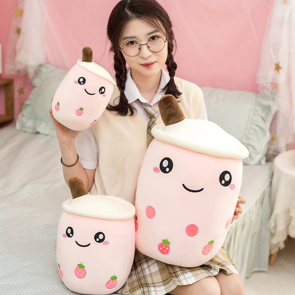 Siopsrl| The Bubble Tea Family Fruit Plushies Collection