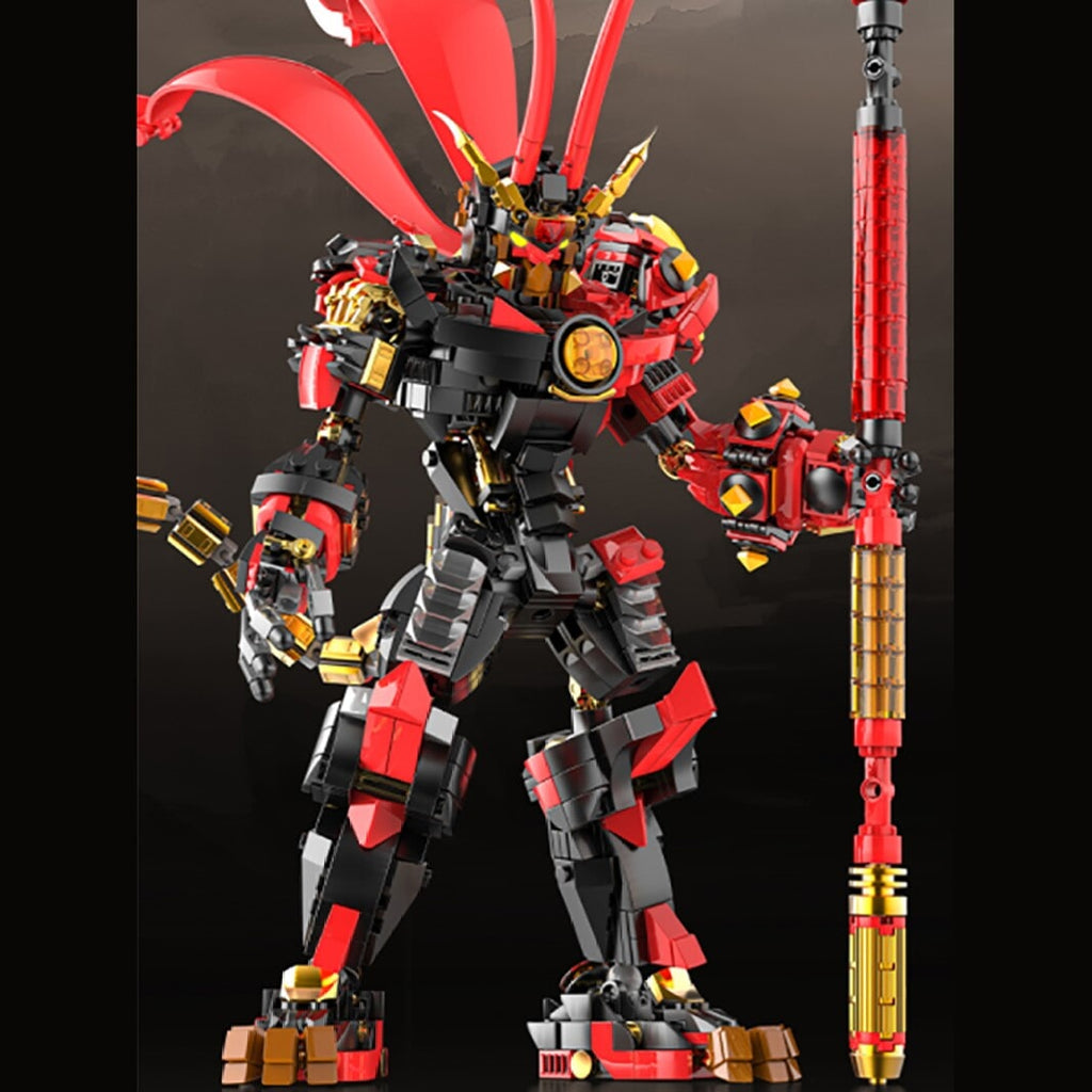 Siopsrl| The Great Monkey King Collection Dark Knight Sun Wukong Building Blocks