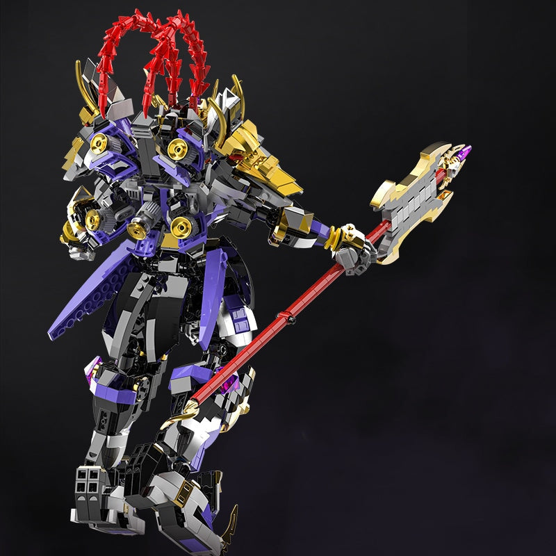 Siopsrl| The Great Monkey King Collection Mighty Mercury Sun Wukong Building Blocks
