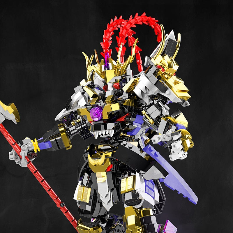 Siopsrl| The Great Monkey King Collection Mighty Mercury Sun Wukong Building Blocks