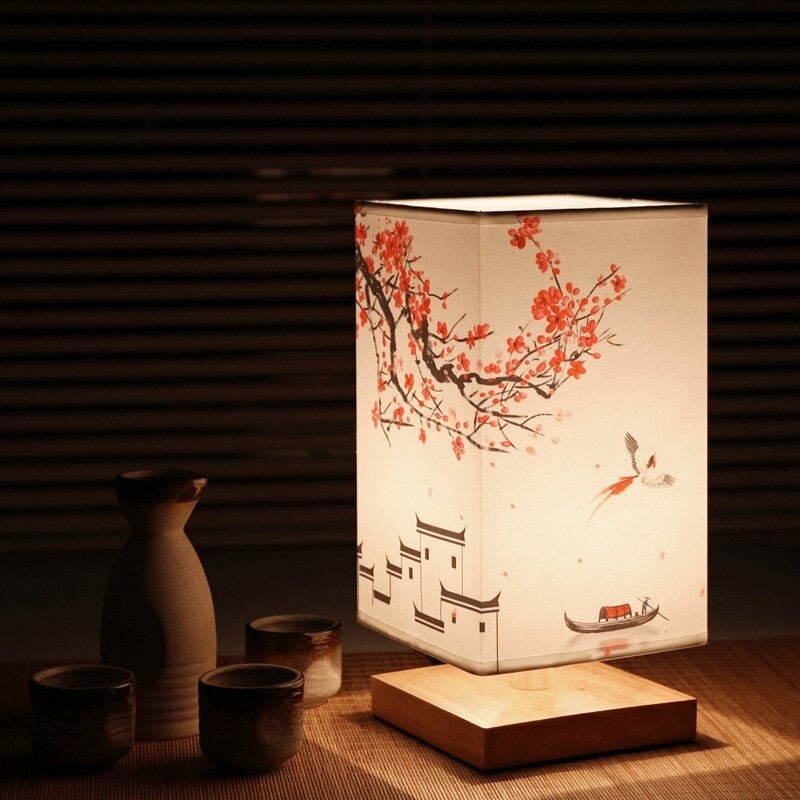 siopsrl | Paper Table Lamp | Japanese Scandinavian Style | Warm Light