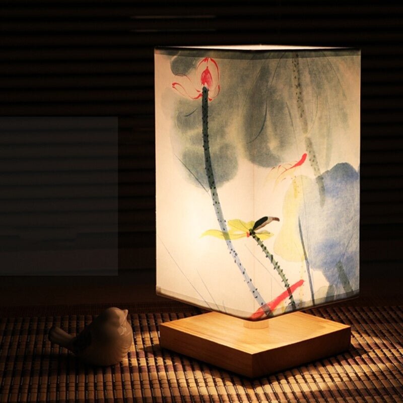 siopsrl | Paper Table Lamp | Japanese Scandinavian Style | Warm Light