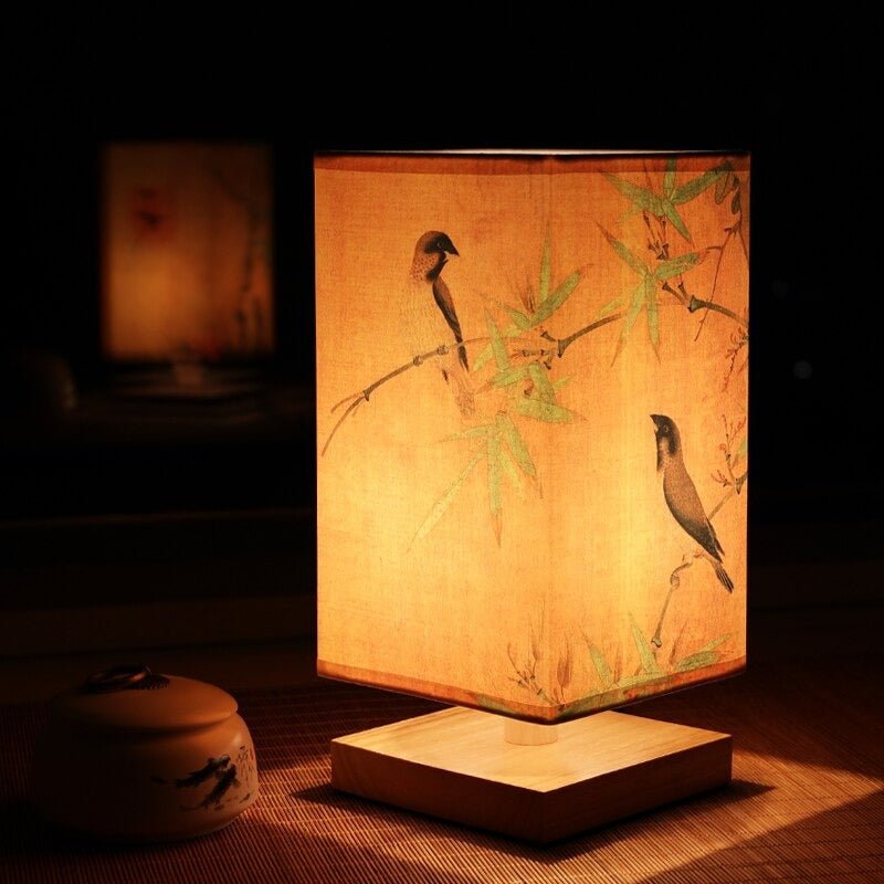 siopsrl | Paper Table Lamp | Japanese Scandinavian Style | Warm Light
