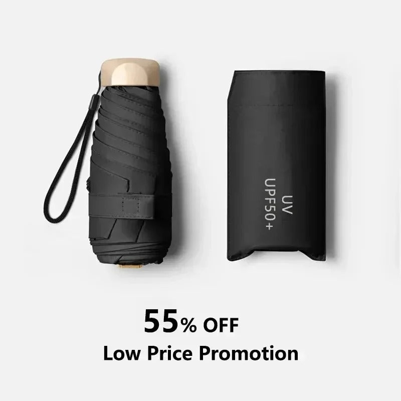 siopsrl | Foldable Mini Umbrella Solara – Compact, UV protection & Wind resistant