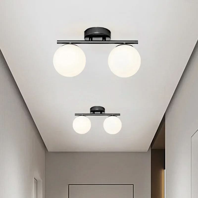Siopsrl| NordLux LED Glass Ceiling Light – White Globe