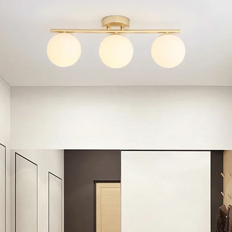 Siopsrl| NordLux LED Glass Ceiling Light – White Globe