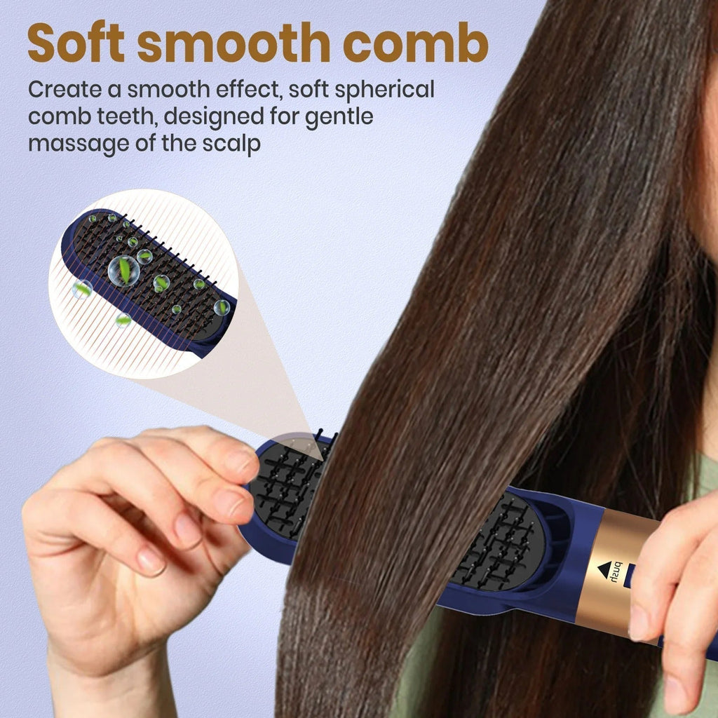 siopsrl | Glossify 5-in-1 Hair Styler | 1000W Hot Air Brush with Ionic Technology