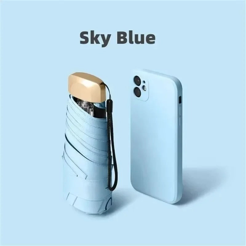 siopsrl | Foldable Mini Umbrella Solara – Compact, UV protection & Wind resistant