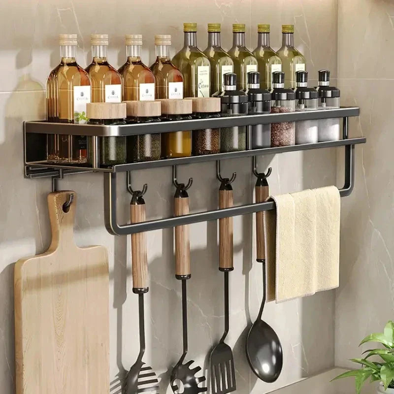 Siopsrl| Modern Black Kitchen Rack - MetroRack