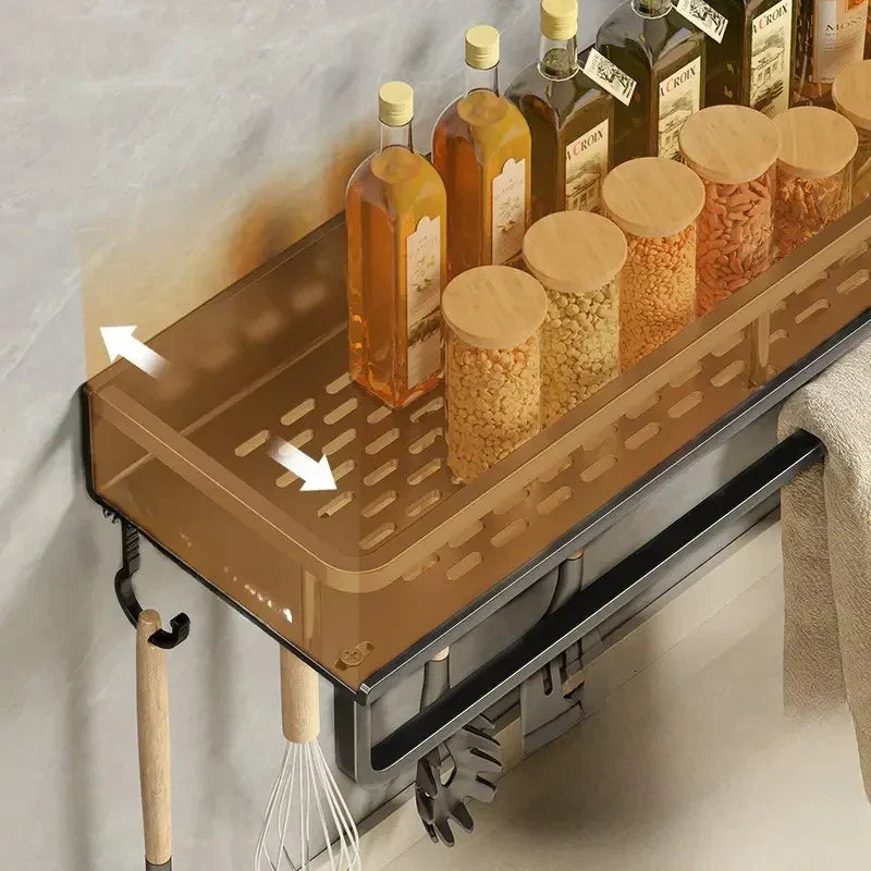 Siopsrl| Modern Black Kitchen Rack - MetroRack