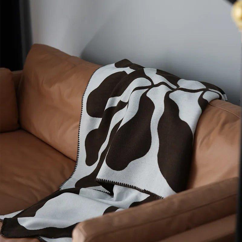 Siopsrl| Modern, Abstract Throw Blanket in Bohemian Style – Nordic Style Blanket, Bedspread, Coverlet