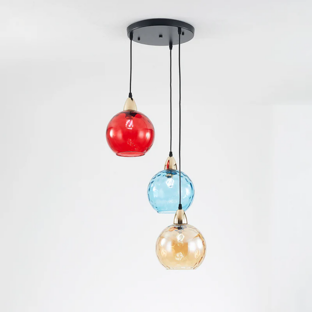 Siopsrl| Modern Cluster Pendant Light with 3 Lamps - Cascade