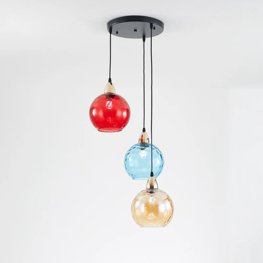 Siopsrl| Modern Cluster Pendant Light with 3 Lamps - Cascade