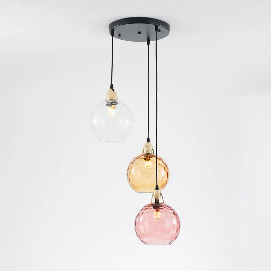 Siopsrl| Modern Cluster Pendant Light with 3 Lamps - Cascade