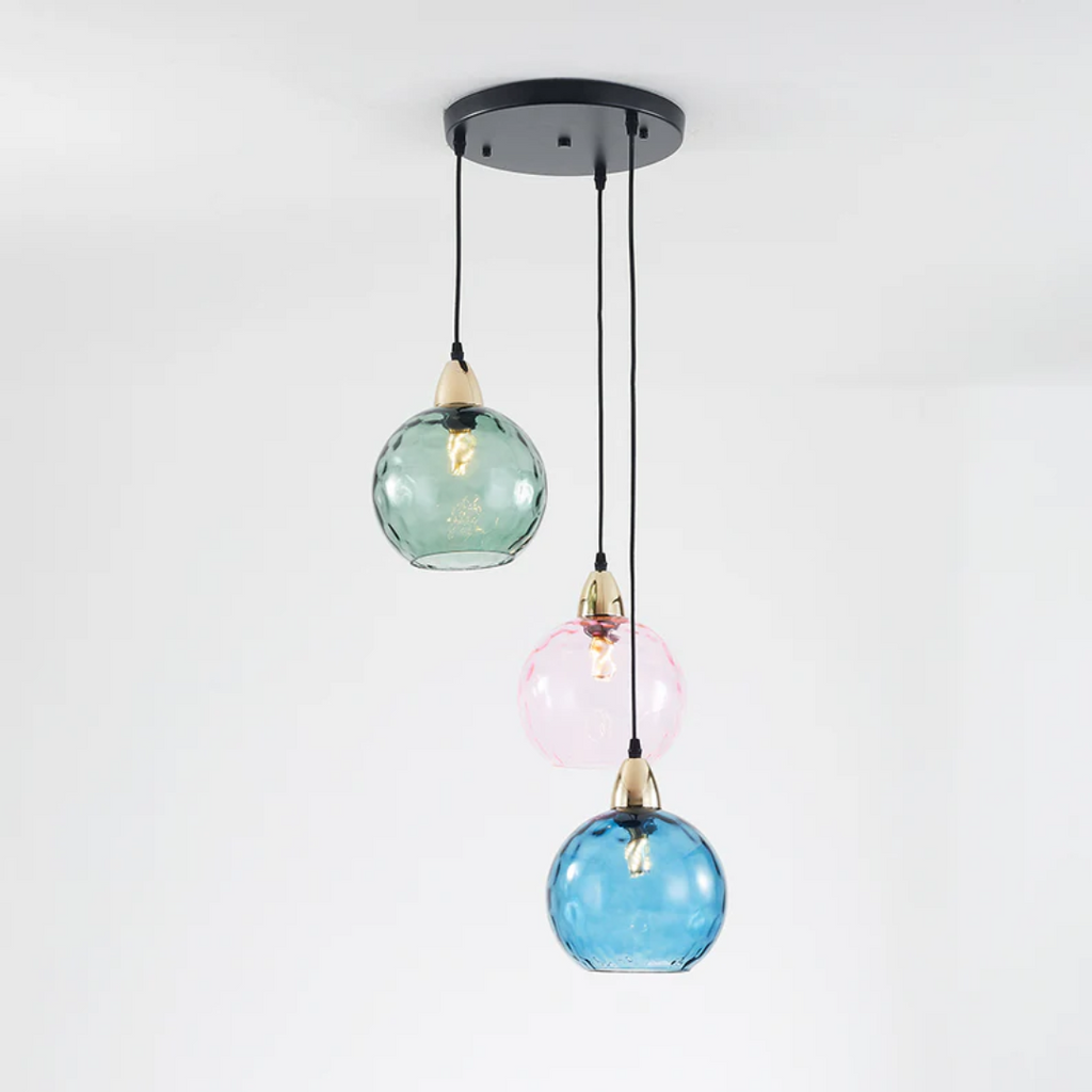 Siopsrl| Modern Cluster Pendant Light with 3 Lamps - Cascade