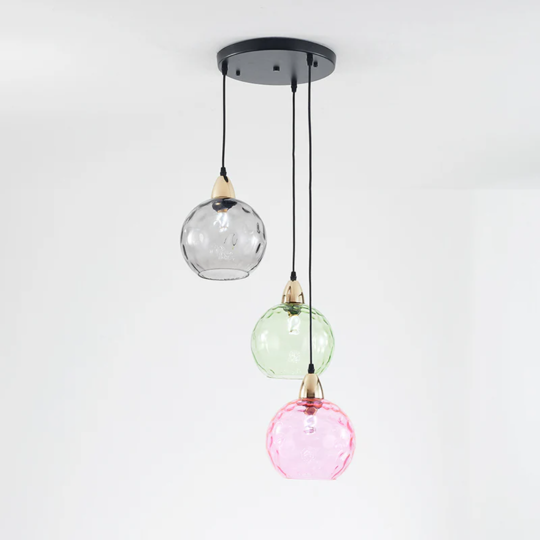 Siopsrl| Modern Cluster Pendant Light with 3 Lamps - Cascade