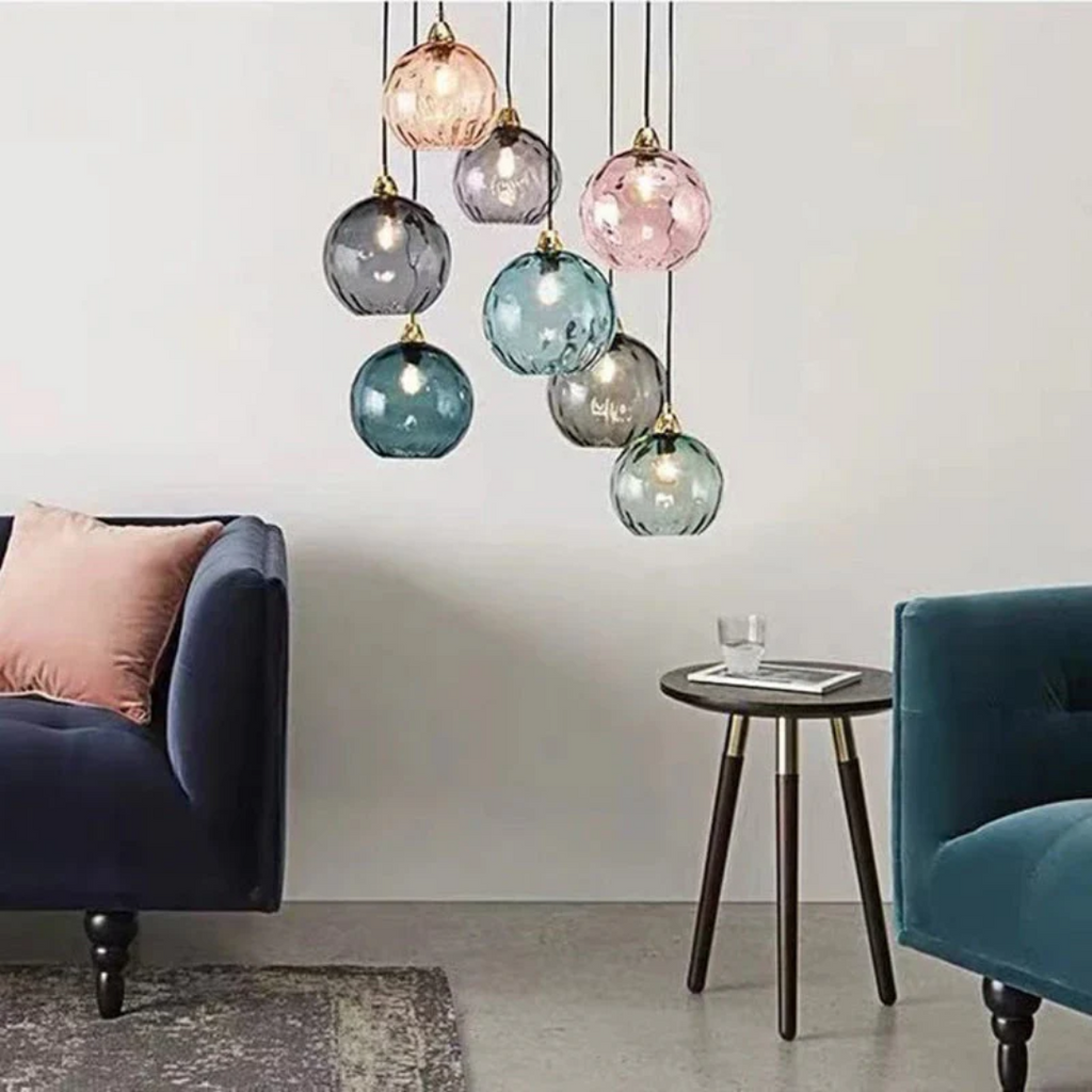 Siopsrl| Modern Cluster Pendant Light with 3 Lamps - Cascade