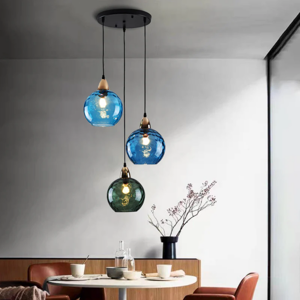Siopsrl| Modern Cluster Pendant Light with 3 Lamps - Cascade