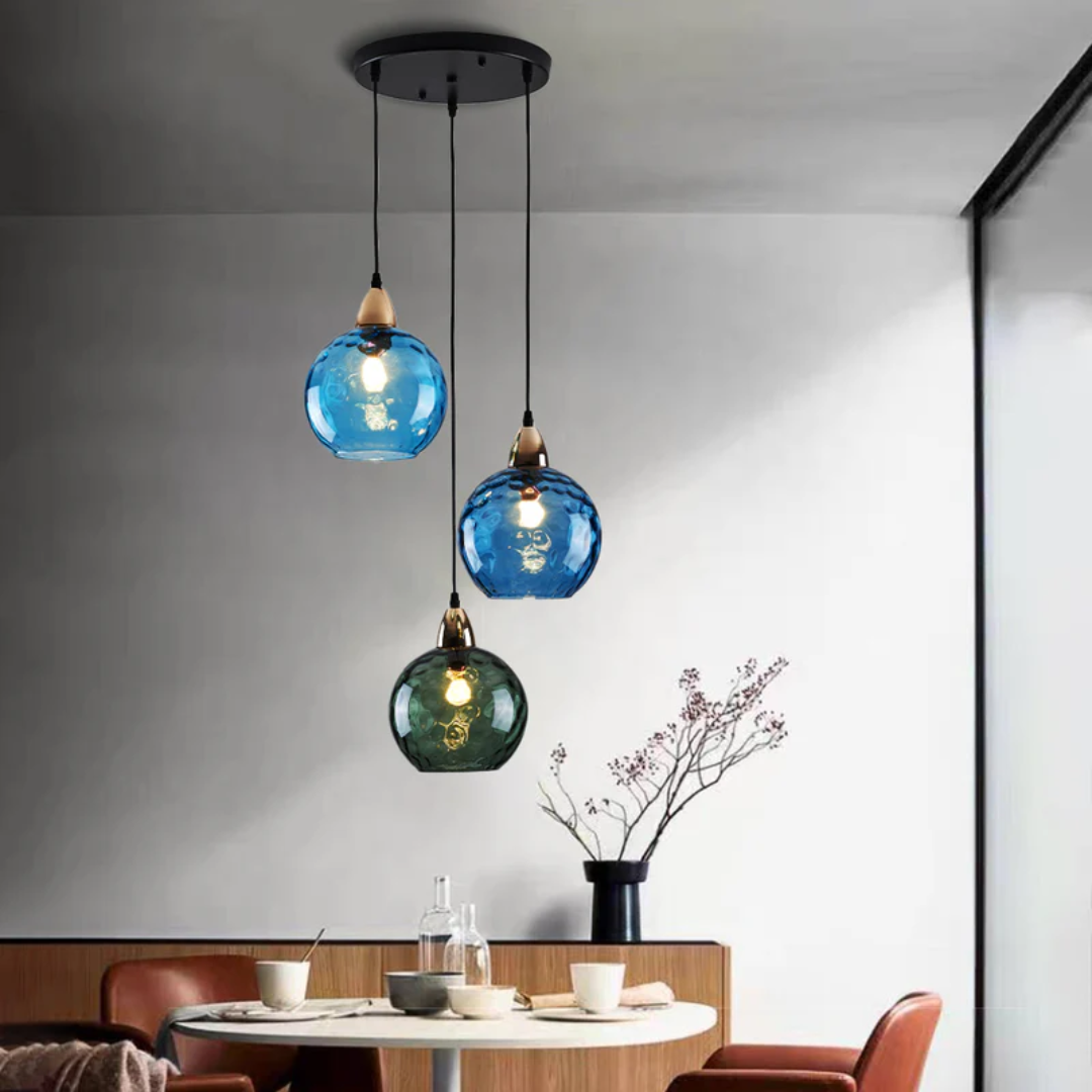 Siopsrl| Modern Cluster Pendant Light with 3 Lamps - Cascade