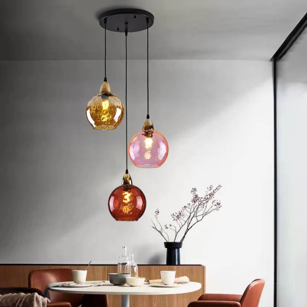 Siopsrl| Modern Cluster Pendant Light with 3 Lamps - Cascade