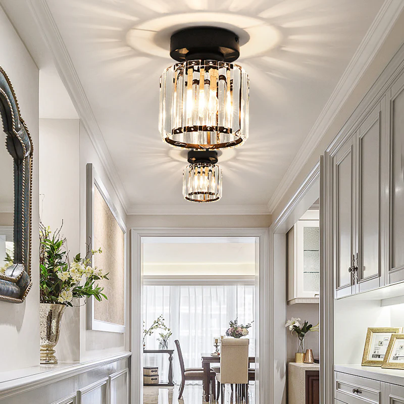 Siopsrl| Modern Crystal Ceiling Light - CrystalGlow