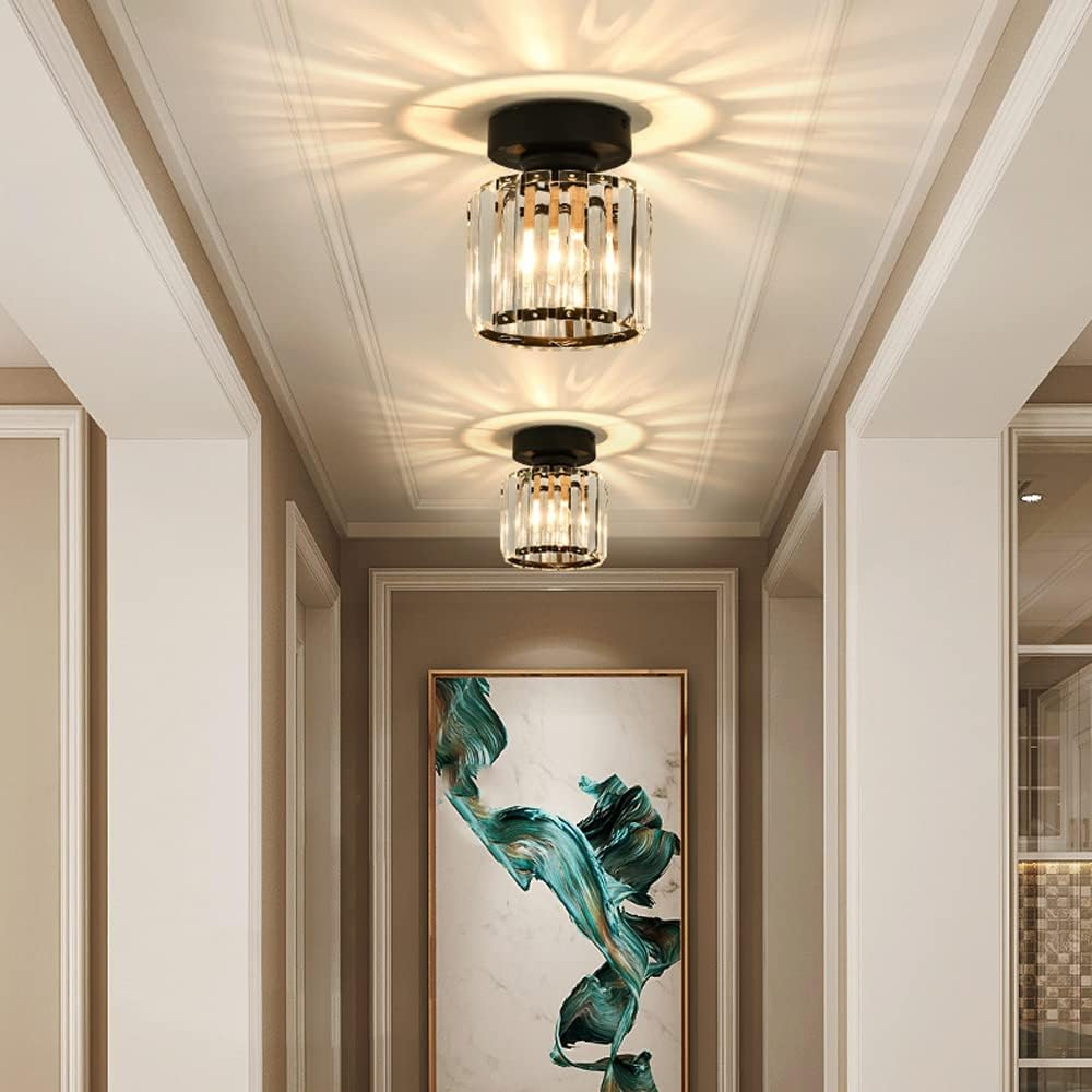 Siopsrl| Modern Crystal Ceiling Light - CrystalGlow
