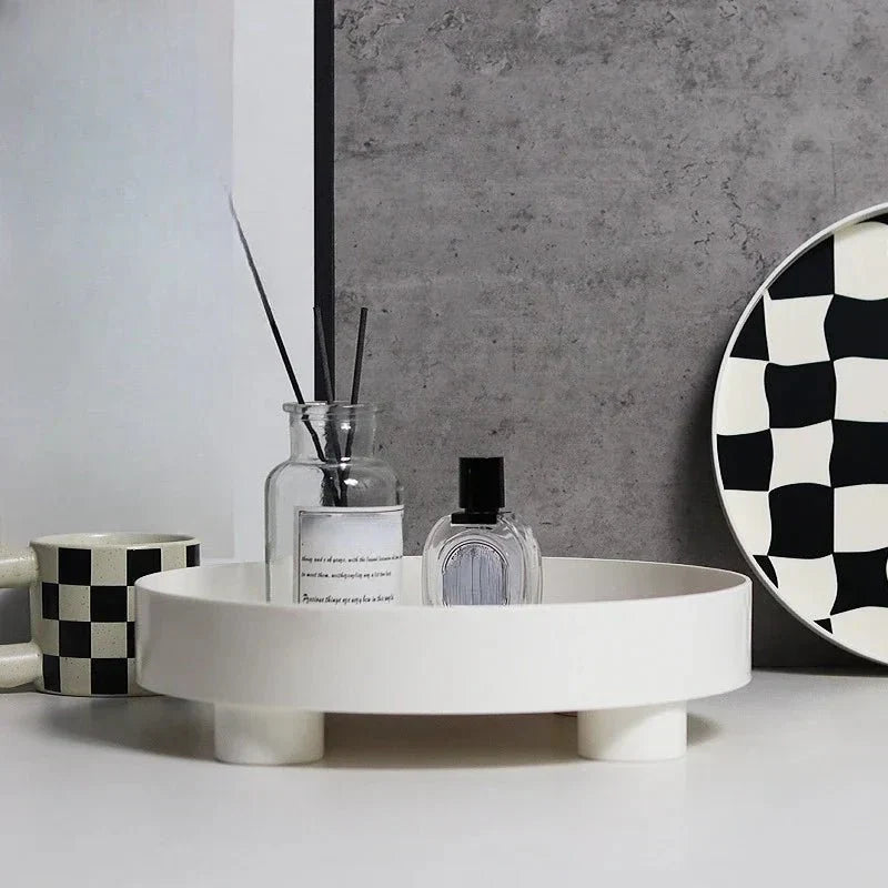 Siopsrl| Monochrome Chessboard Storage Tray