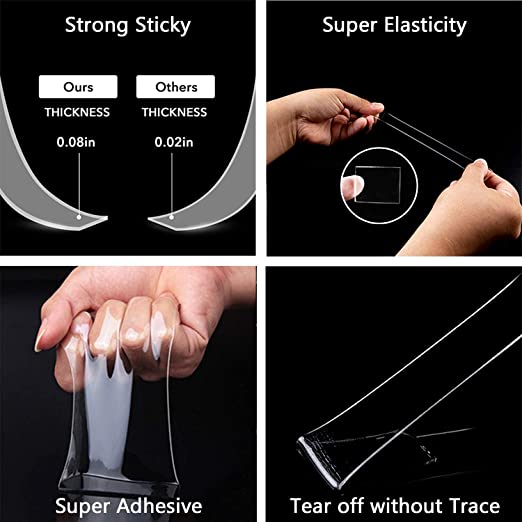 Siopsrl| Nano Double Sided Transparent Magic Tape